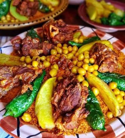 كسكسي بورديم لحم وطني